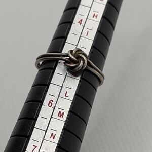 Silver Knot Ring